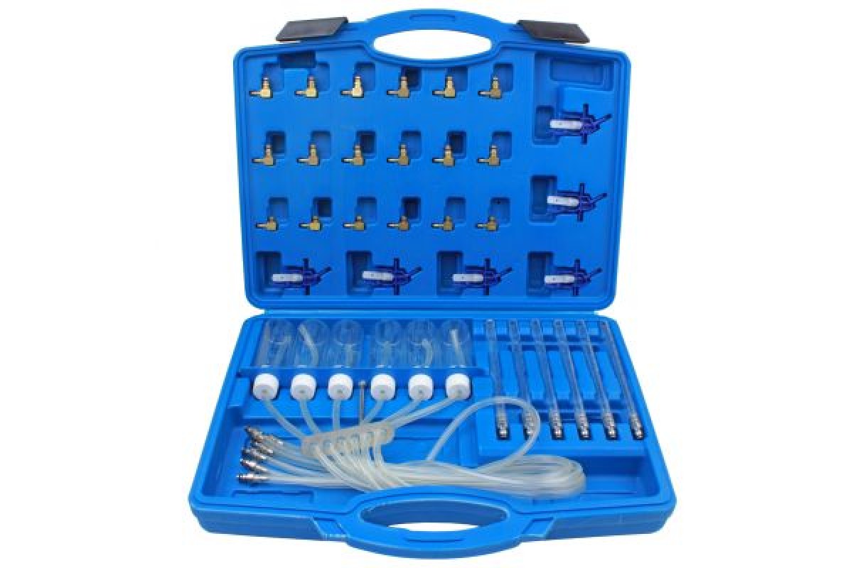 Commonrail diesel tester set met 24 adapters